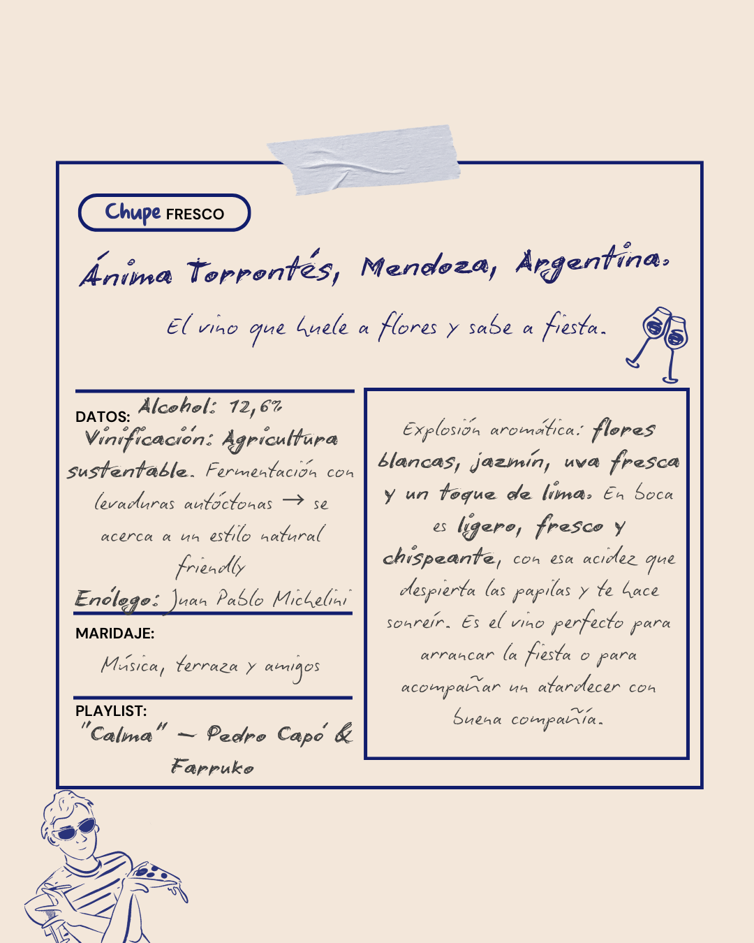 Ánima Torrontés, Mendoza, Argentina.