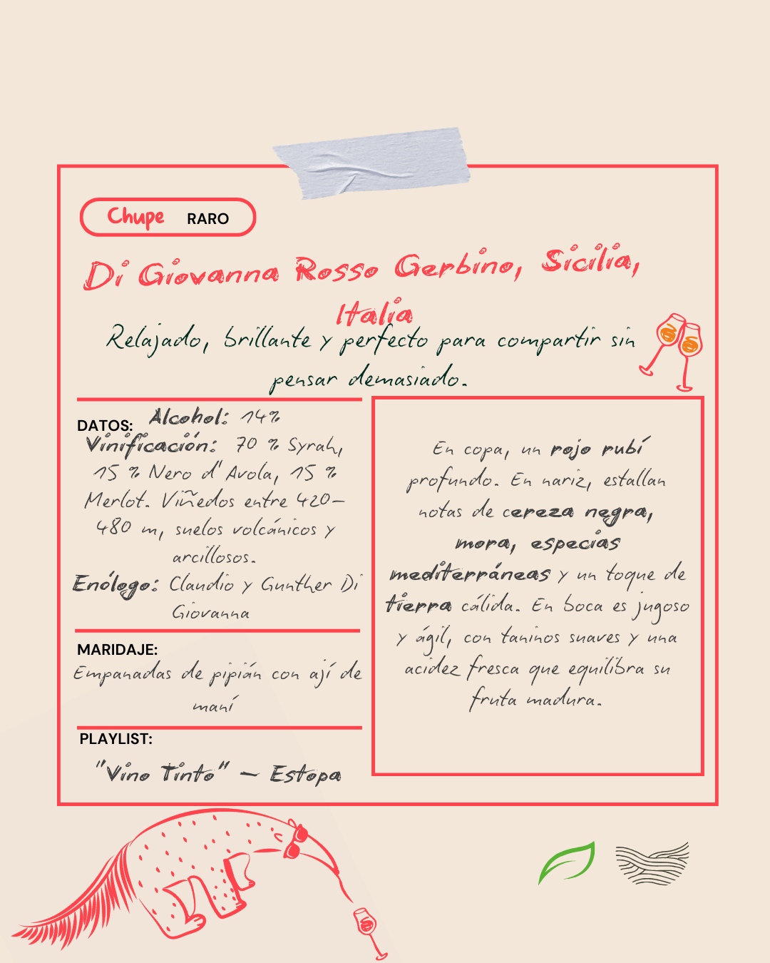 Di Giovanna "Rosso Gerbino", Sicilia, Italia