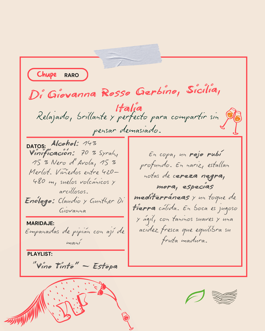 Di Giovanna "Rosso Gerbino", Sicilia, Italia