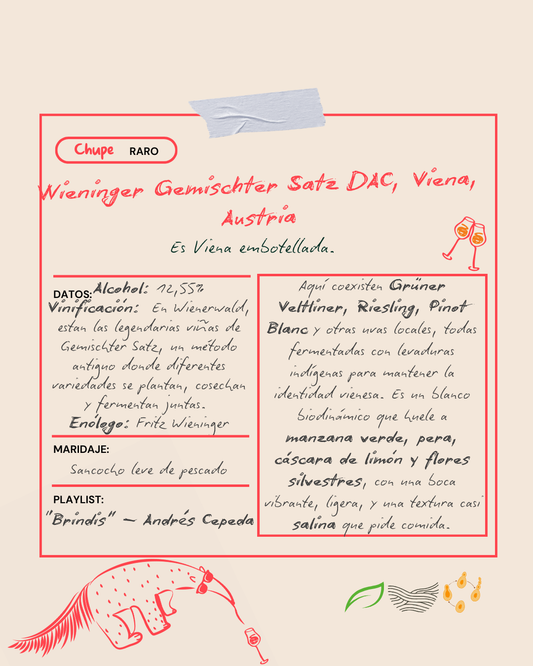 Wieninger Gemischter Satz DAC, Viena, Austria