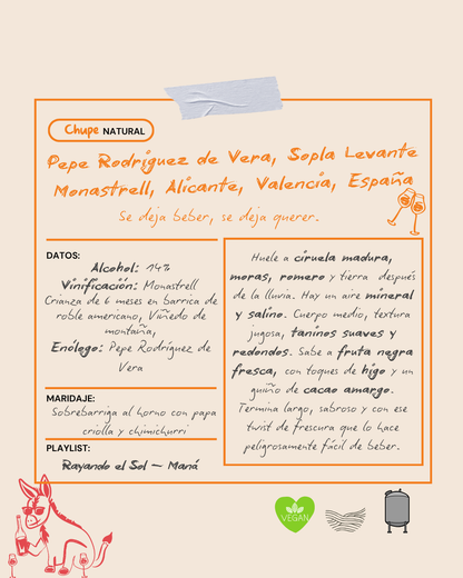Pepe Rodriguez de Vera, Sopla Levante Monastrell, Alicante, Valencia, España