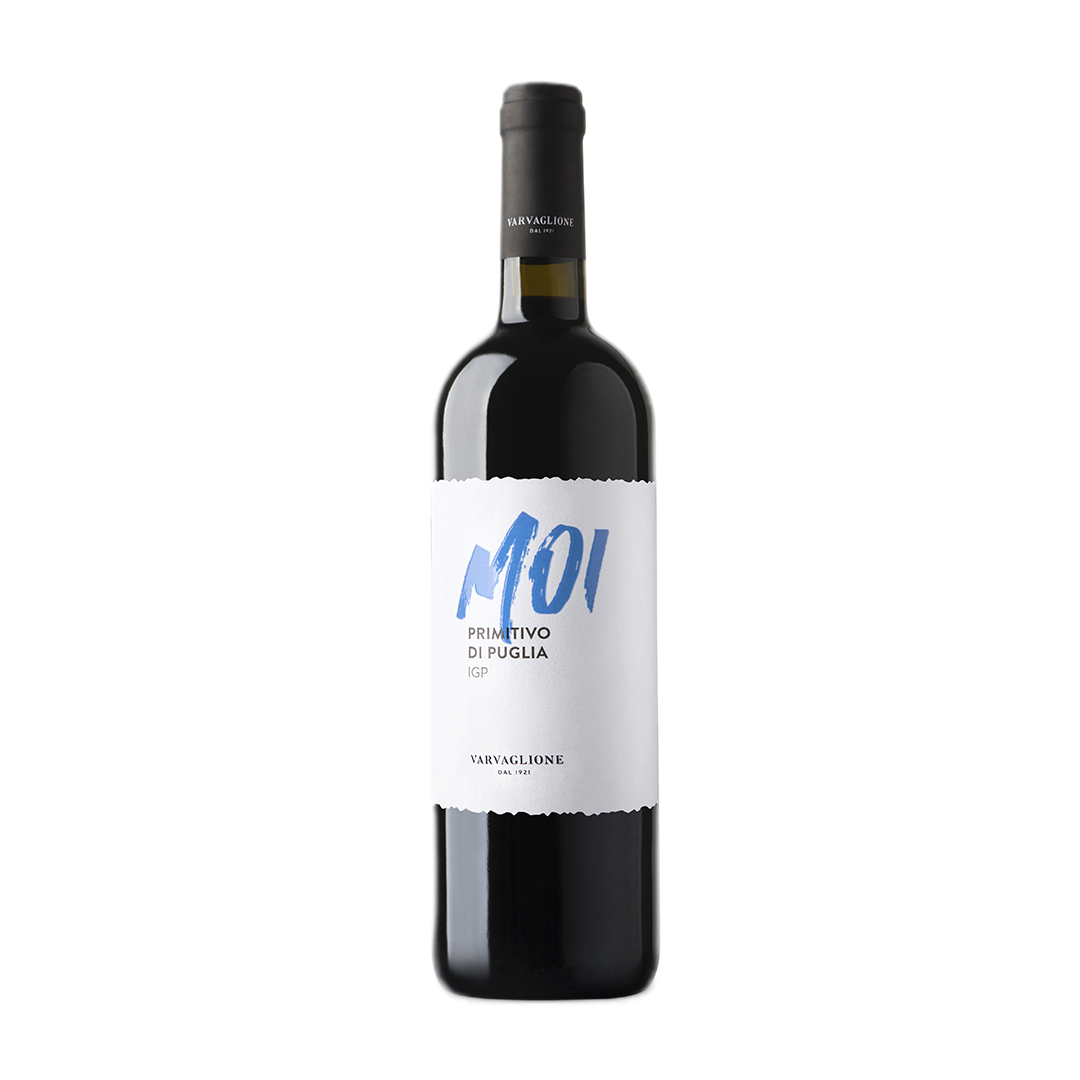 Varvaglione "MOI", Primitivo di Puglia, Italia.