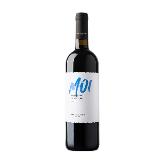 Varvaglione "MOI", Primitivo di Puglia, Italia.