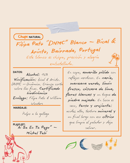 2022 Filipa Pato, DNMC Blanco Bical–Arinto, Bairrada, Portugal