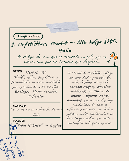 J. Hofstätter, Merlot, Alto de Adige DOC, Italia