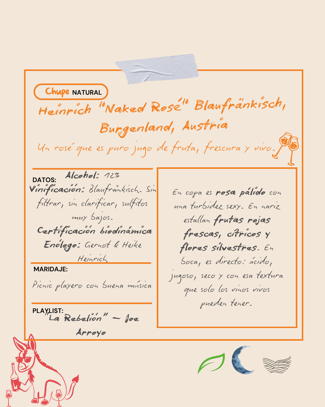 Heinrich "Naked Rosé" Blaufränkisch, Burgenland, Austria