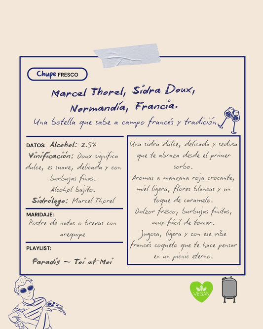 Marcel Thorel, Sidra Doux- Sidra