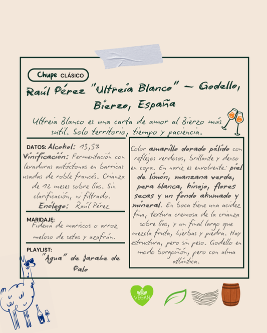 2020 Raúl Pérez "Ultreia Saint Jacques" Mencía, Bierzo, España