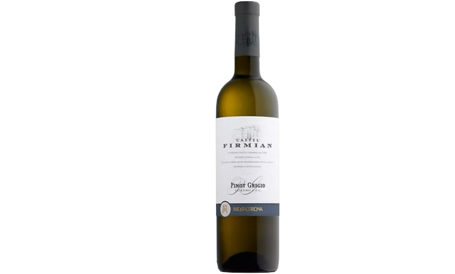 2022 Castel Firmian Clásico Pinot Grigio, Trentino-Alto Adige, Italia.