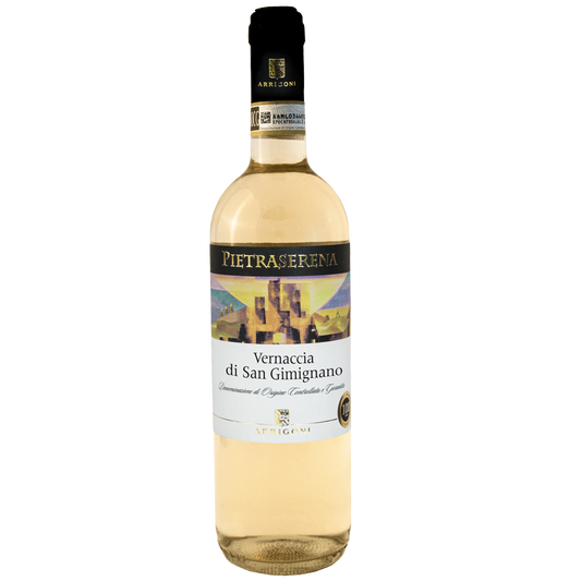 Arrigoni, Vernaccia di San Gimignano DOCG, Toscana, Italia.